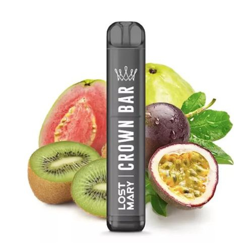 Crown Bar by Al Fakher X Lost Mary Kiwi Passion Fruit Guava Einweg E-Zigarette 20mg