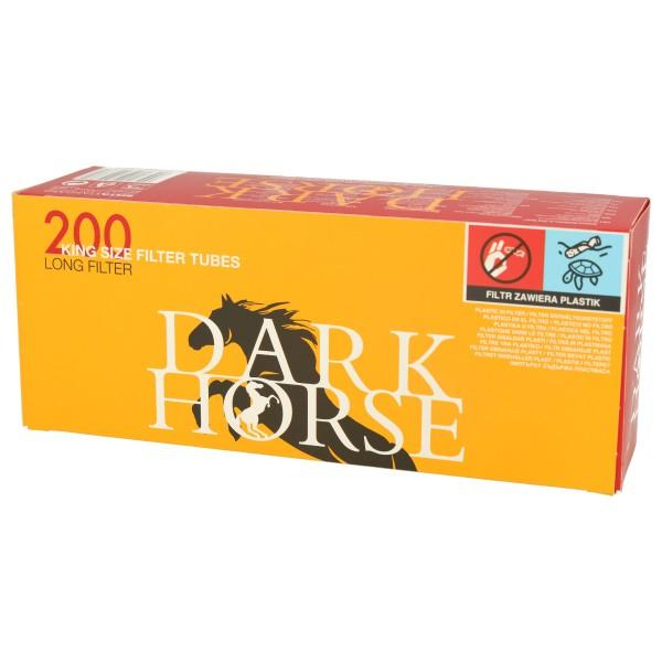 Dark Horse Zigarettenhülsen Long Filter 200 Stück