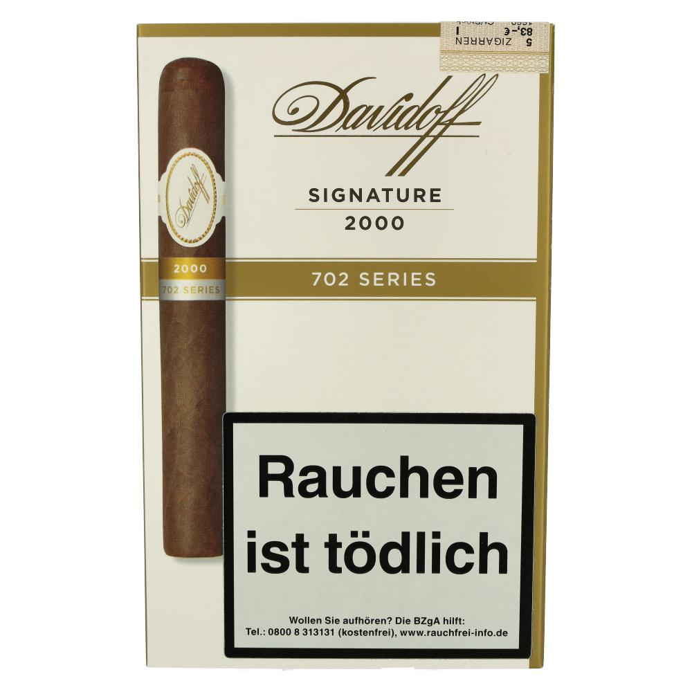 Davidoff Signature 2000 702 Series Zigarren Corona 5Stk.