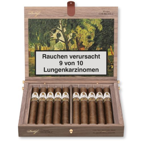 Davidoff Winston Churchill Zigarren Limited Edition 2025 10 Stk. (1308 / 18000)