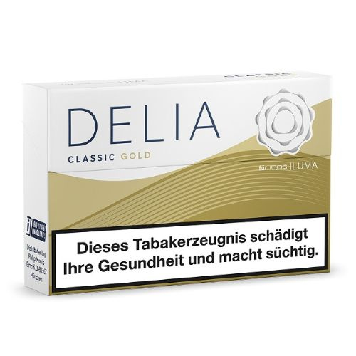 Delia Classic Gold Tabaksticks 1x20Stk. für IQOS Iluma