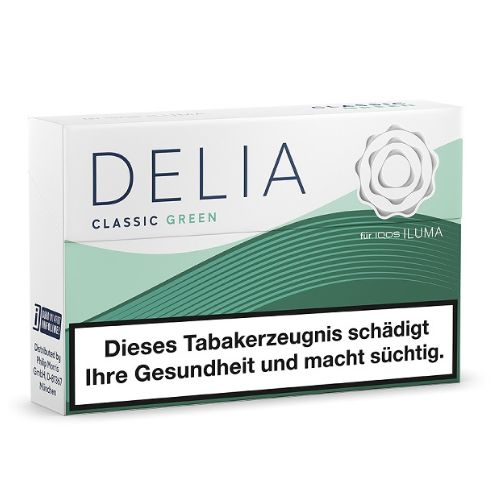 Delia Classic Green Tabaksticks 1x20Stk. für IQOS Iluma