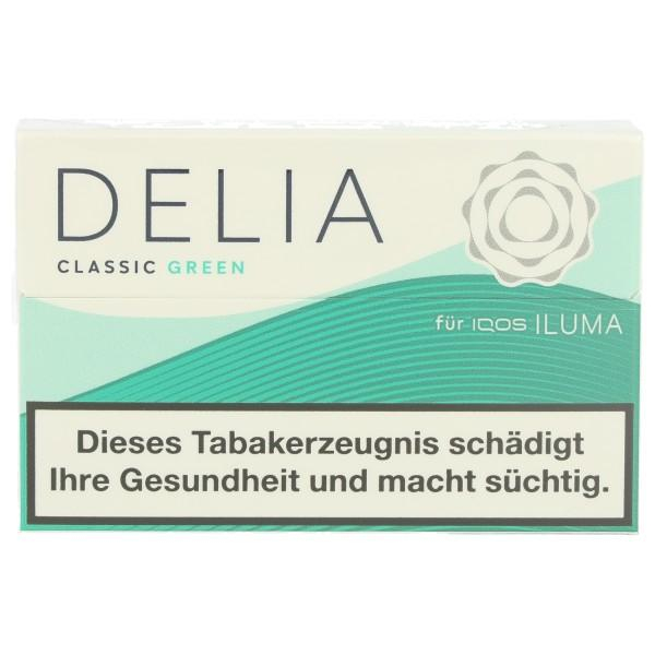 Delia Classic Green Tabaksticks 1x20Stk. für IQOS Iluma