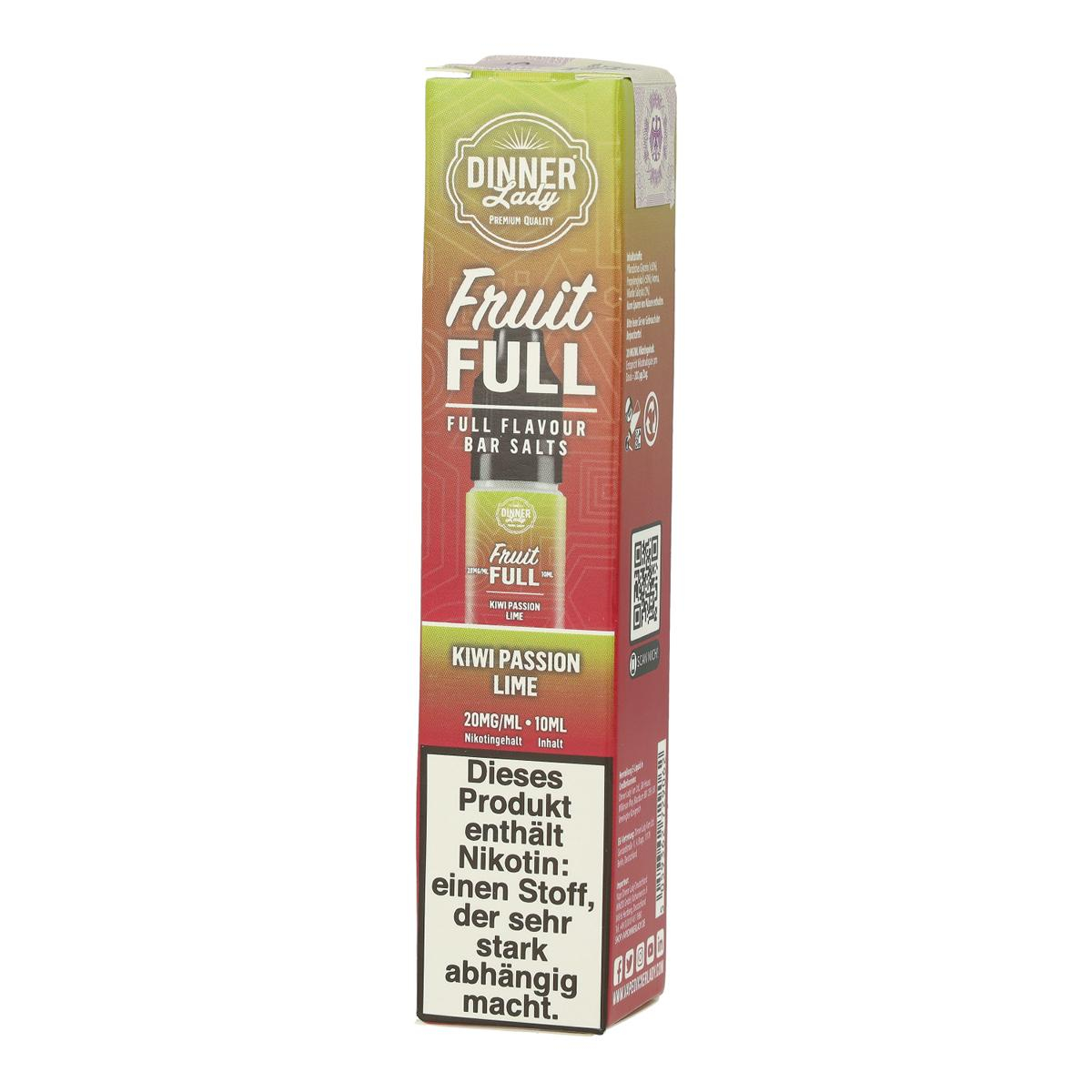 Dinner Lady Fruit Full Kiwi Passion Lime 20mg 10ml