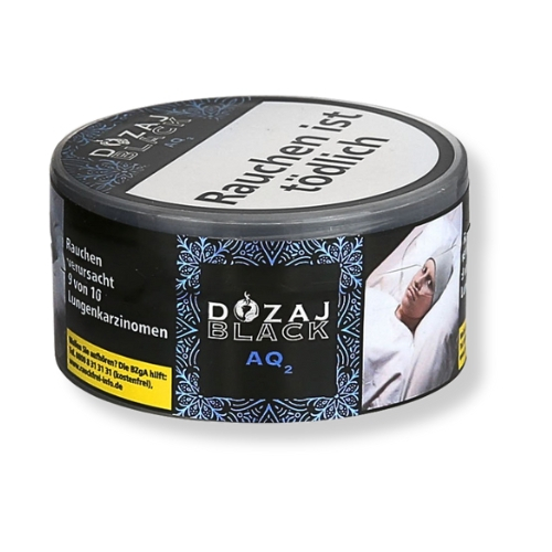 DOZAJ BLACK AQ2 Wasserpfeifentabak 25g