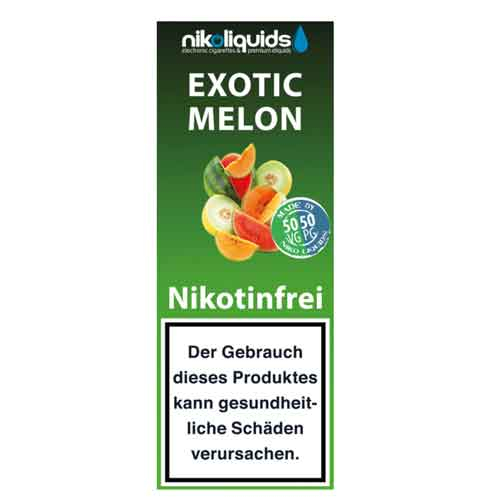 E-Liquid NIKOLIQUIDS Exotic Melon Nikotinfrei 10ml