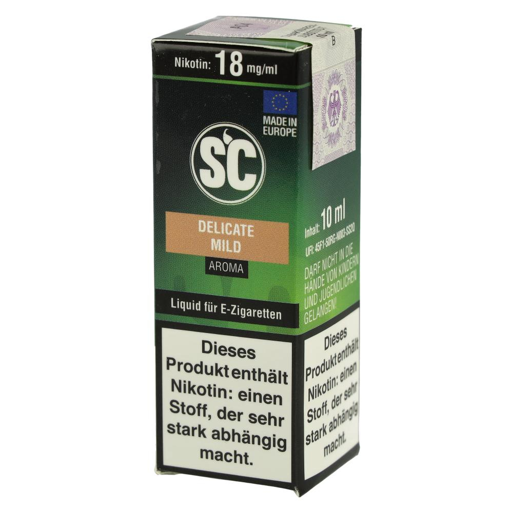 E-Liquid SC Tabakaroma Delicate Mild 18mg