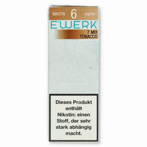 E-Werk Liquid 7 Mix Tabacco 6mg