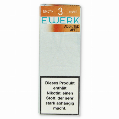 E-Werk Liquid Addicted Apfel 3mg