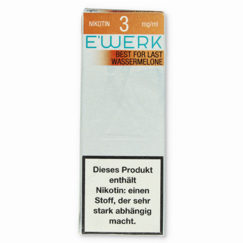 E-Werk Liquid Best for Last Wassermelone 3mg