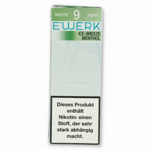 E-Werk Liquid Ice Breeze Menthol 9mg