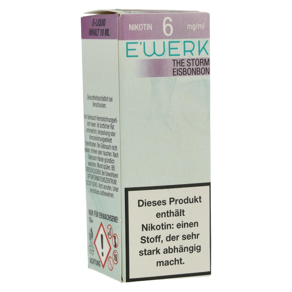 E-Werk Liquid The Storm Eisbonbon 6mg