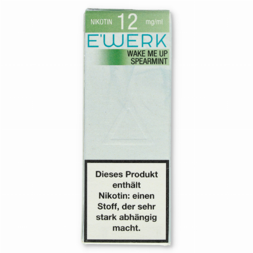 E-Werk Liquid Wake Me Up Spearmint 12mg