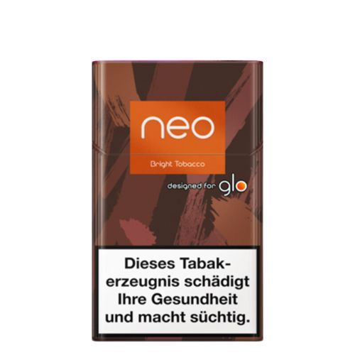 Einzelpackung neo Rich Tobacco (ehemals Bright Tobacco) Sticks für Glo 1 x 20 Stück