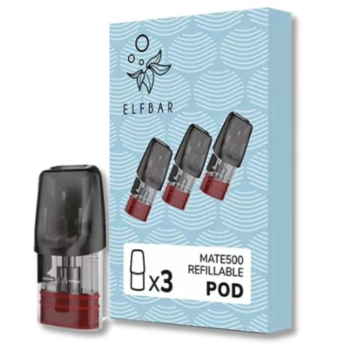 Elf Bar Mate 500 Refillable Pods 3er Packung