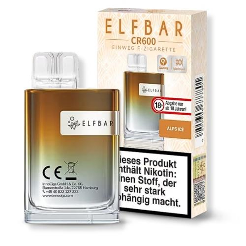 Elfbar CR600 Alips Ice Einweg E-Zigarette 20mg