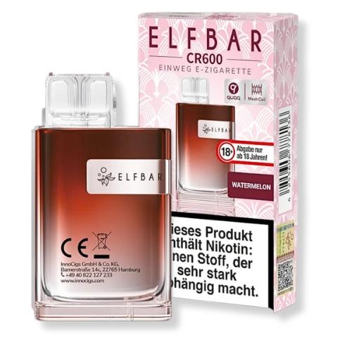 Elfbar CR600 Watermelon Einweg E-Zigarette 20mg