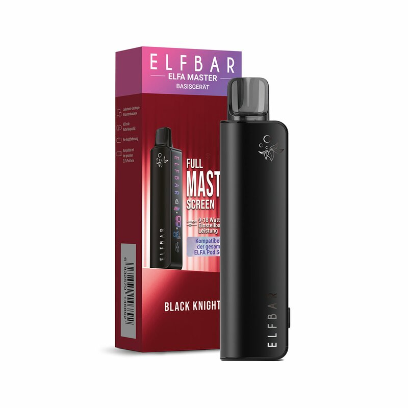 Elfbar Elfa Master E-Zigarette Black Knight