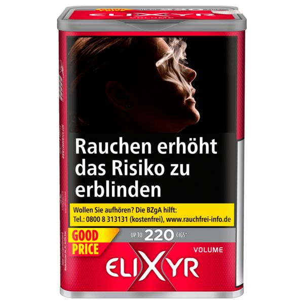 Elixyr Rot 100g Dose Volumentabak