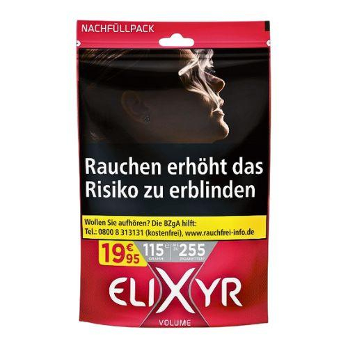 Elixyr Rot 115g Beutel Volumentabak