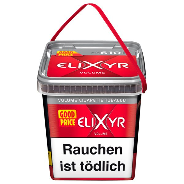 Elixyr Rot 260g Eimer Volumentabak