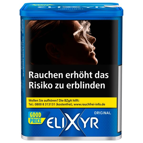 Elixyr Tabak Blau 102g Dose Zigarettentabak