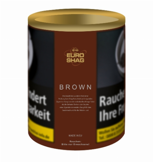 Euro Shag Zigarettentabak Brown 110g