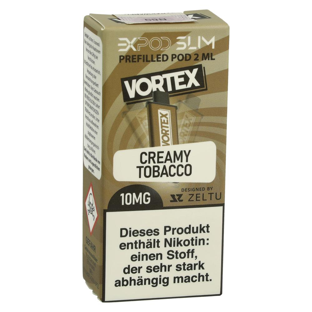 Expod Slim Prefilled Pod Vortex Creamy Tobacco 10mg