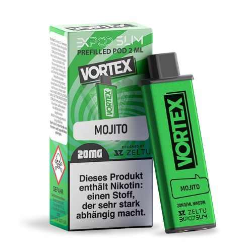 Expod Slim Prefilled Pod Vortex Mojito 20mg