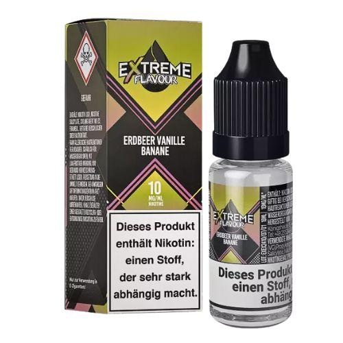 Extreme Flavour Hybrid Nicotinsalzliquid Erdbeer Vanille Banane 10mg