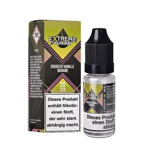 Extreme Flavour Hybrid Nicotinsalzliquid Erdbeer Vanille Banane 20mg