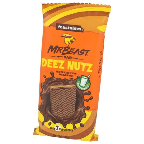 Feastables Mr. Beast Deez Nuts Schokolade Riegel 35g