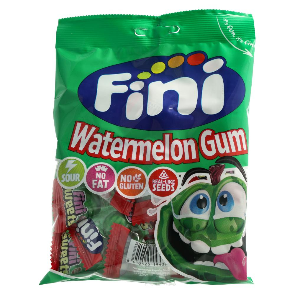 Fini Tri D'Aix Bubble Gum Watermelon Glutenfrei 80g