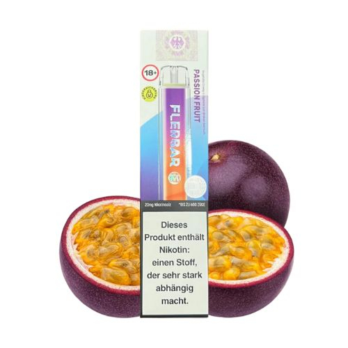 Flerbar 600 Passion Fruit Einweg E-Zigarette 20mg