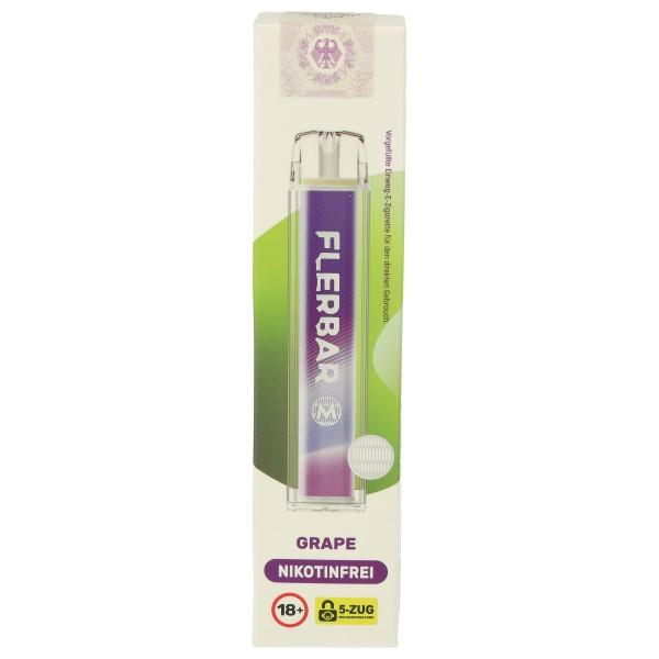 Flerbar M Zero Grape E-Zigarette 0mg