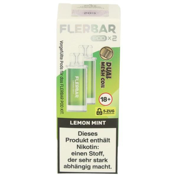 Flerbar Pod Lemon Mint Prefilled Pods 2x2ml 20mg