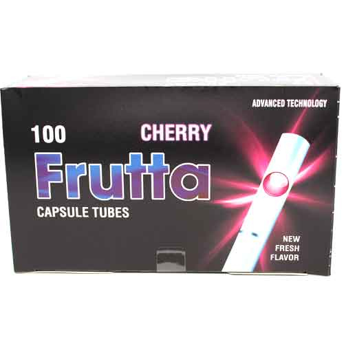 Frutta Flavorkapsel Hülsen Cherry 1x100Stk.