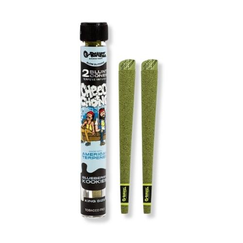 G-Rollz Cheech & Chong Blueberry Kookies 2 Blunt Cones