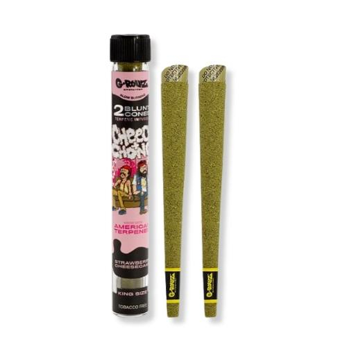 G-Rollz Cheech & Chong Strawberry Cheesecake 2 Blunt Cones