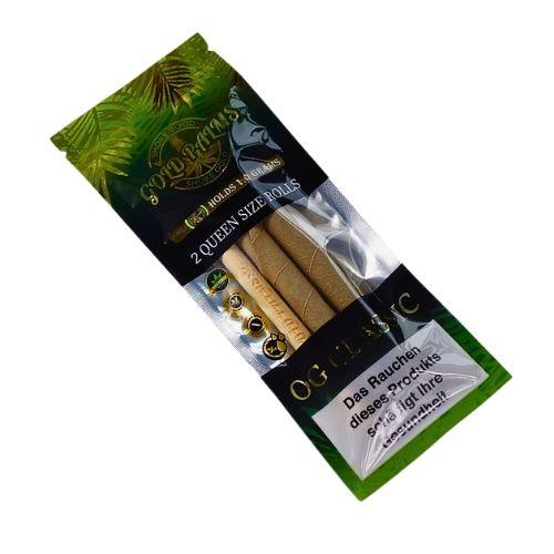 Gold Palms Queen Size Blunt Rolls 2 Stück