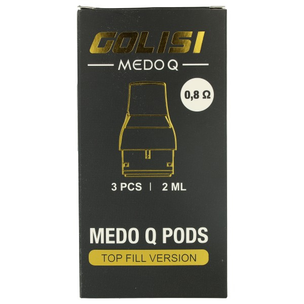 Golisi Medo Q Pods 0,8 Ohm 3 Stk.