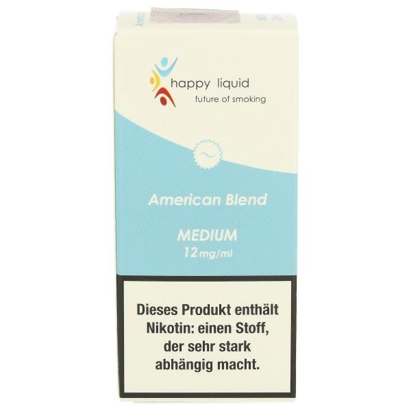 happy liquid American Blend Medium 12mg Liquid