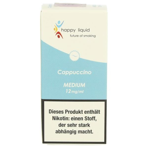 happy liquid Cappuccino Medium 12mg Liquid