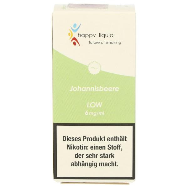 happy liquid Johannisbeere Low 6mg Liquid