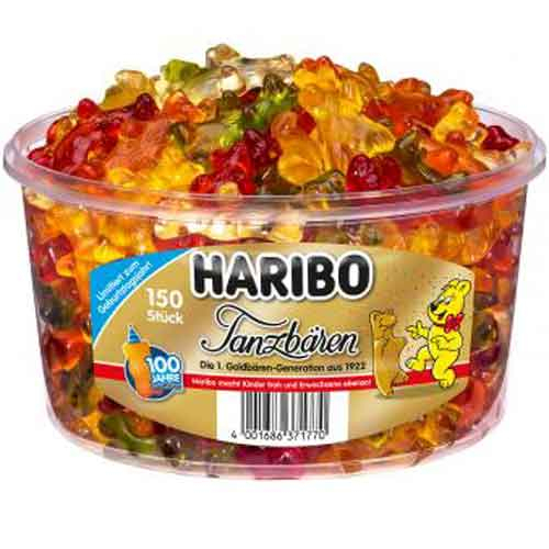 Haribo Tanzbären 150Stk. Dose