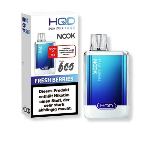 HQD NOOK Fresh Berries Einweg E-Zigarette 18mg/ml