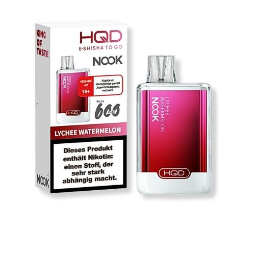 HQD NOOK Lychee Watermelon Einweg E-Zigarette 18mg/ml