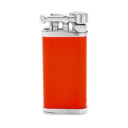 IM Corona Old Boy IC 64-3107 Pfeifenfeuerzeug Orange metallic, verchromt