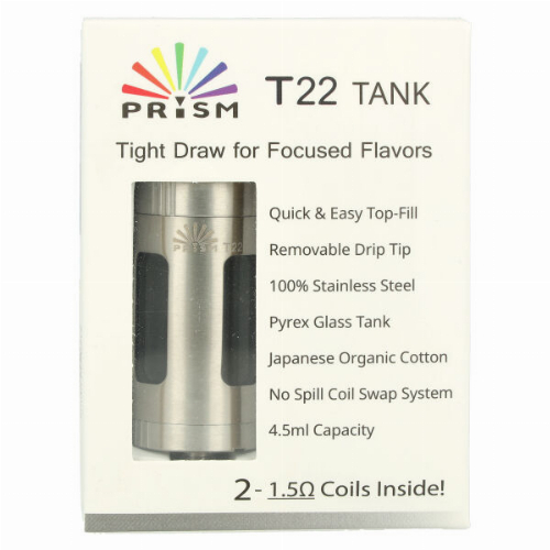 Innokin Prism T22 Tank Verdampfer silber