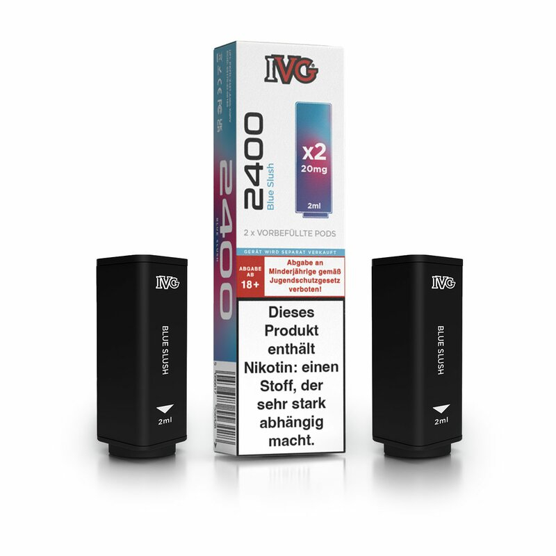 IVG 2400 4-Pod-System Blue Slush Prefilled Pod 2x2ml 20mg